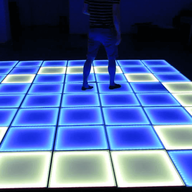 Piste de danse magnétique sans fil haute définition de concert